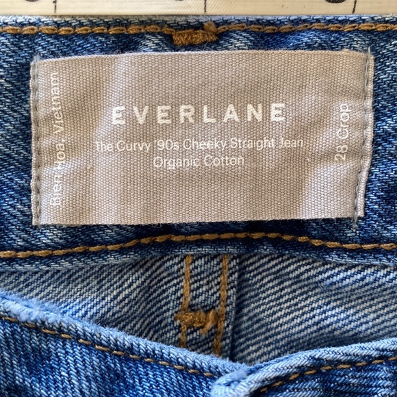 Everlane The Curvy ‘90s Cheeky Straight Jean 28 Crop - Picture 7 of 8